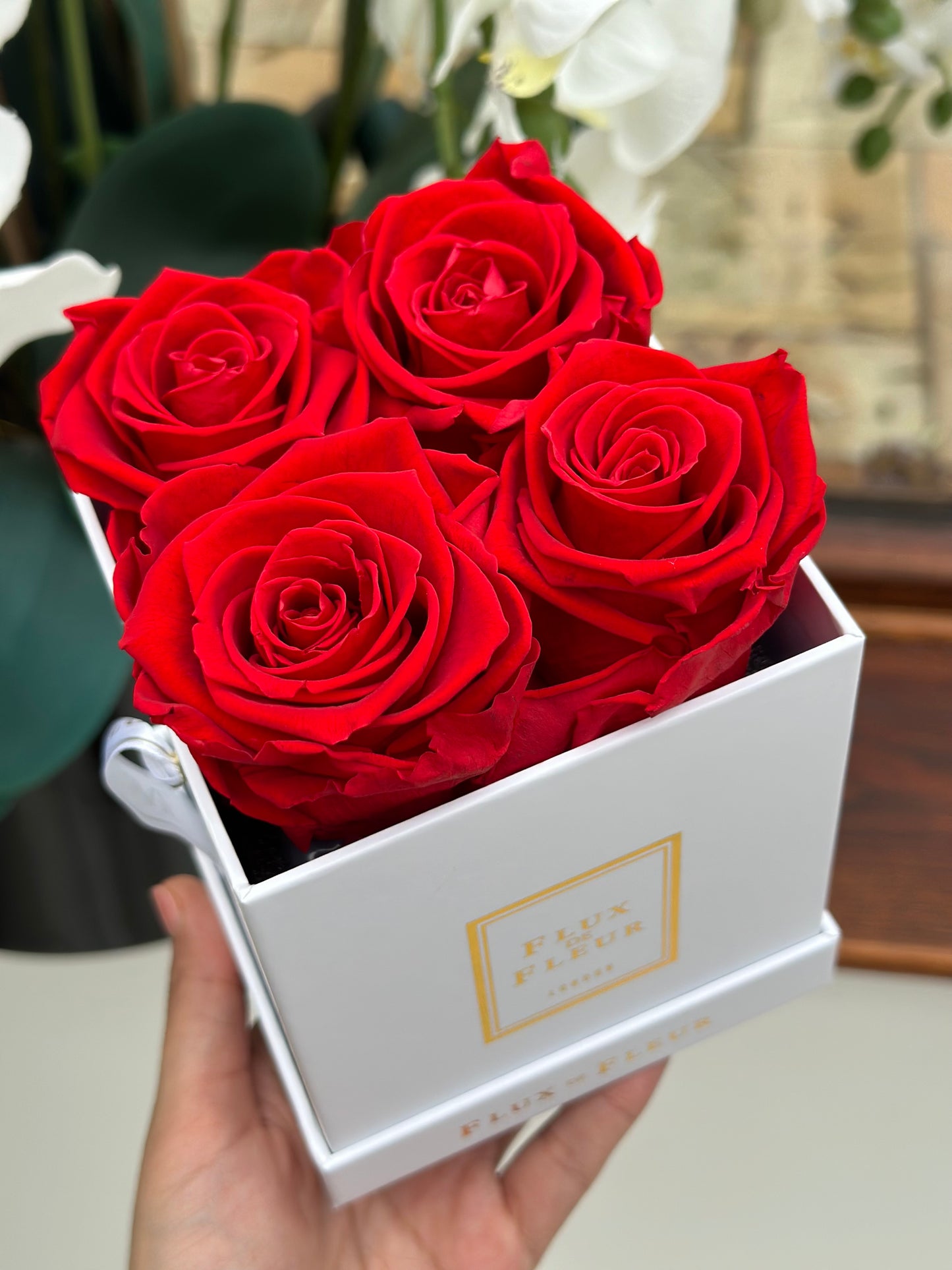 Infinity De Small - Red Roses In A Box