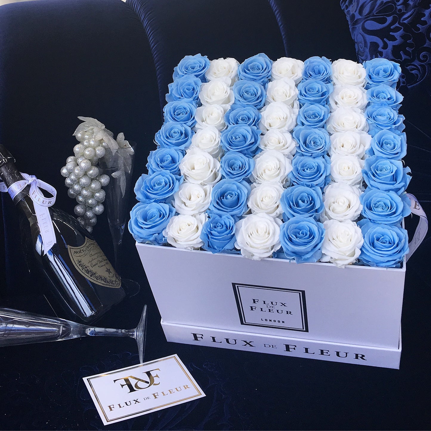 Large Checkerboard Custom Arrangement - Lasts One Year