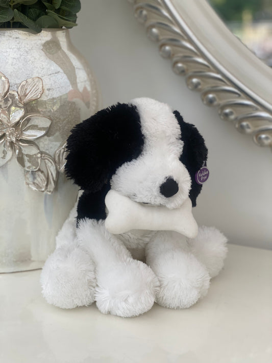 Dog Teddy With Bone