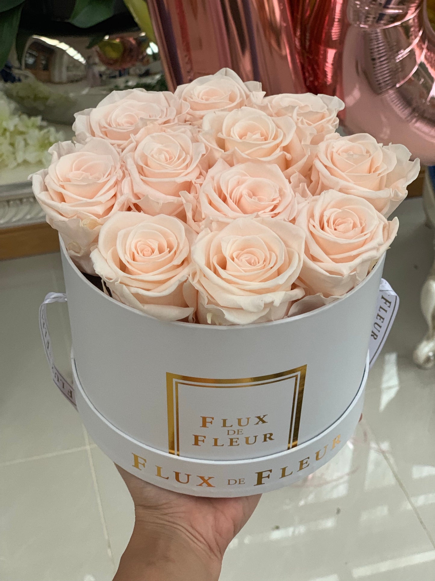 Infinity De Fleur Round