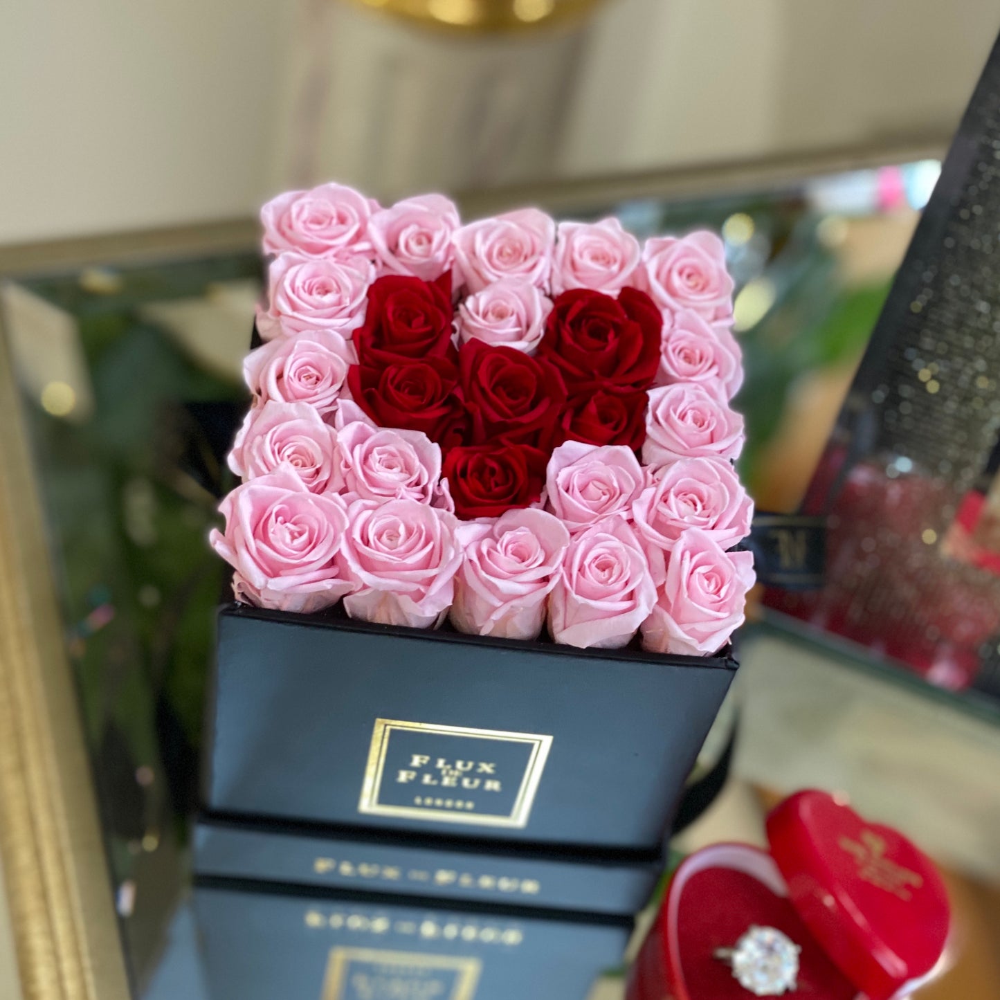 Mini Heart Custom Square