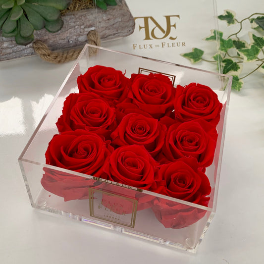 Crystal Medium Square PINK