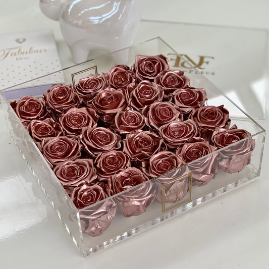 roses in a box