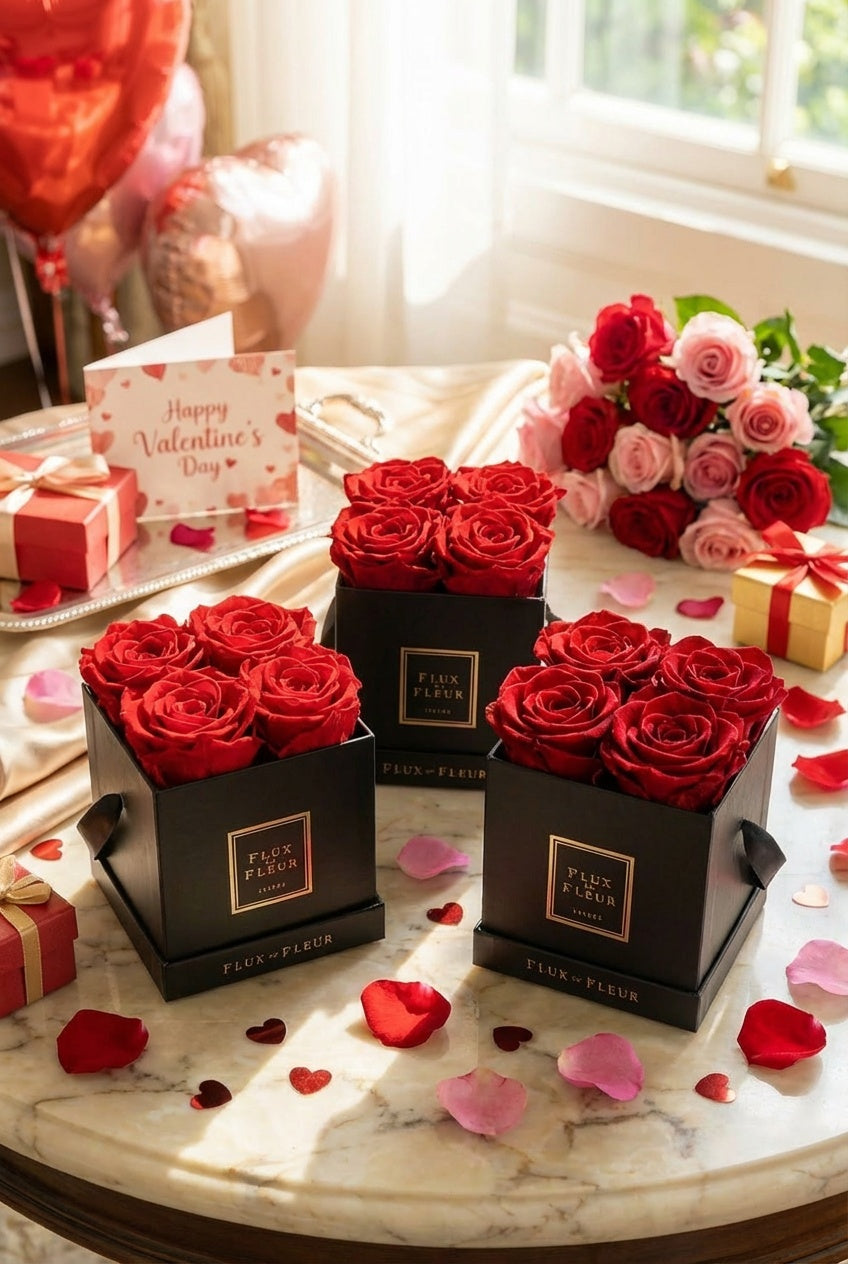 Infinity De Small - Red Roses In A Box