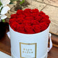 Infinity De Fleur™ Red Roses Round - Lasts One Year