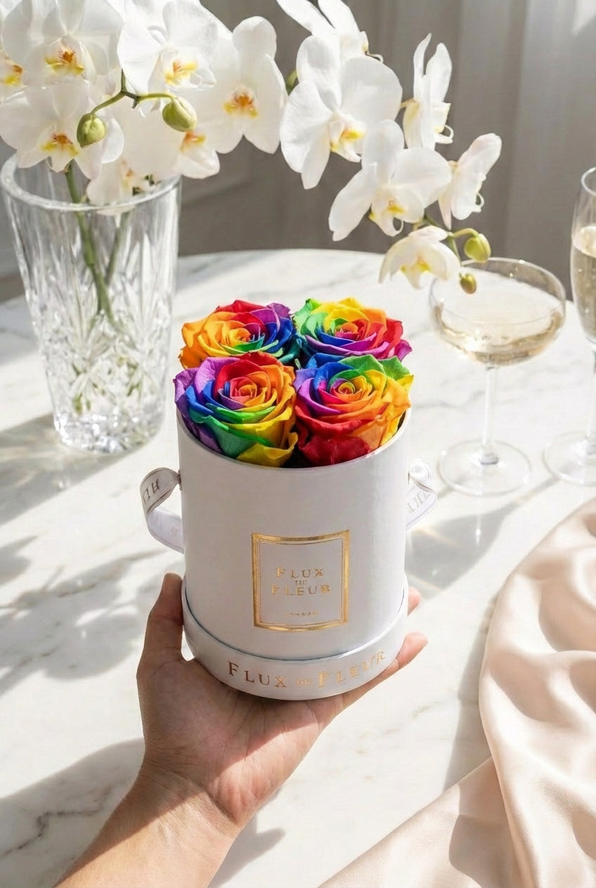 Infinity De Small Round - Roses In A Box