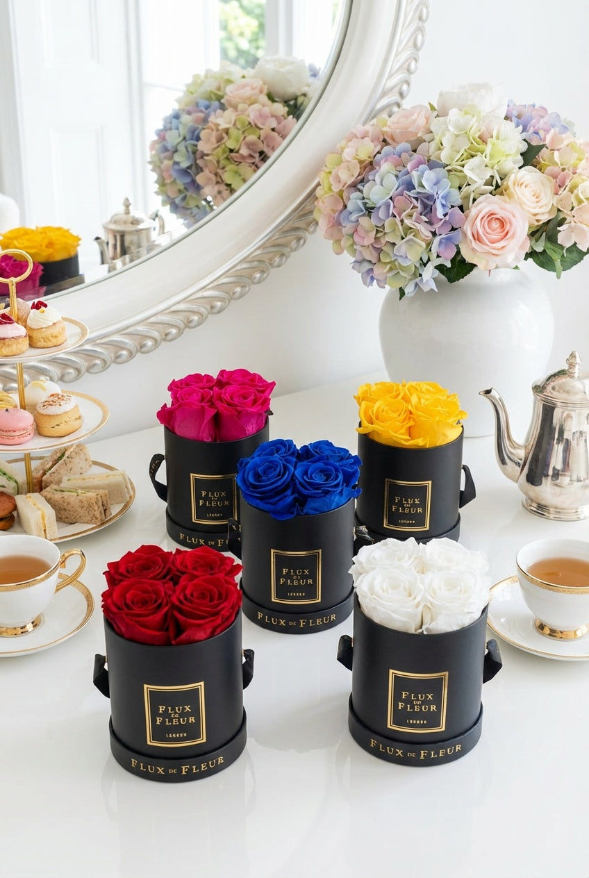 Infinity De Small Round - Roses In A Box