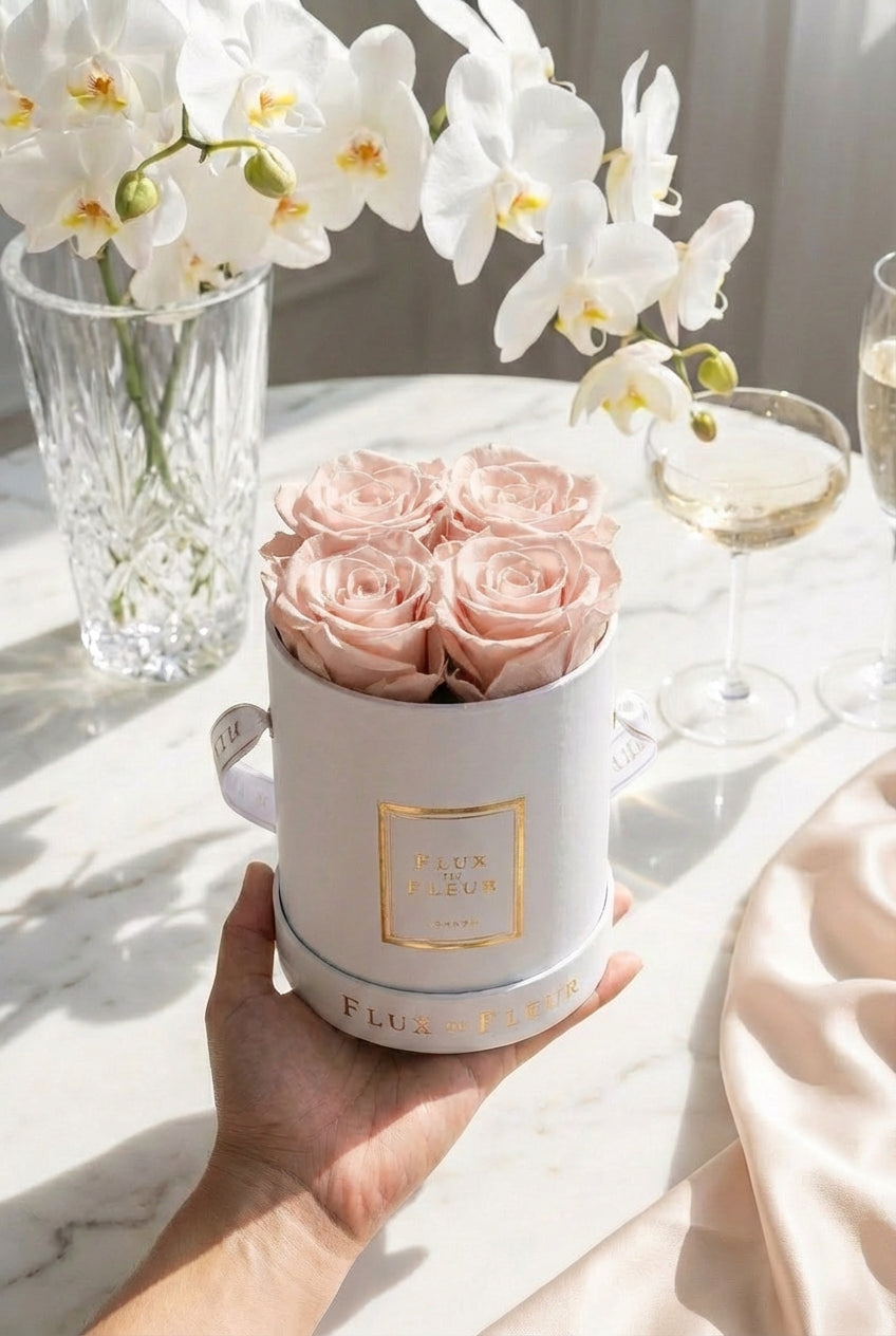 Infinity De Small Round - Roses In A Box