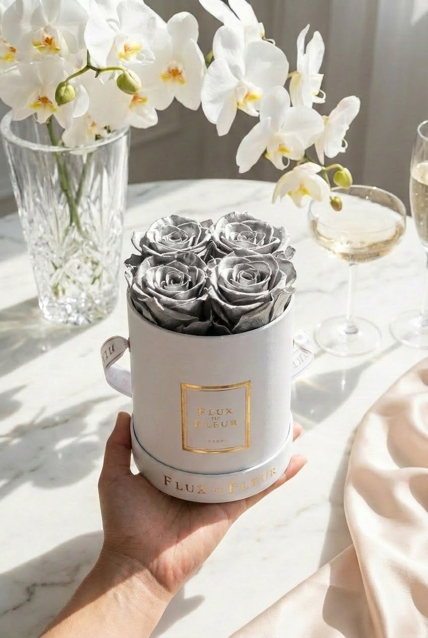 Infinity De Small Round - Roses In A Box