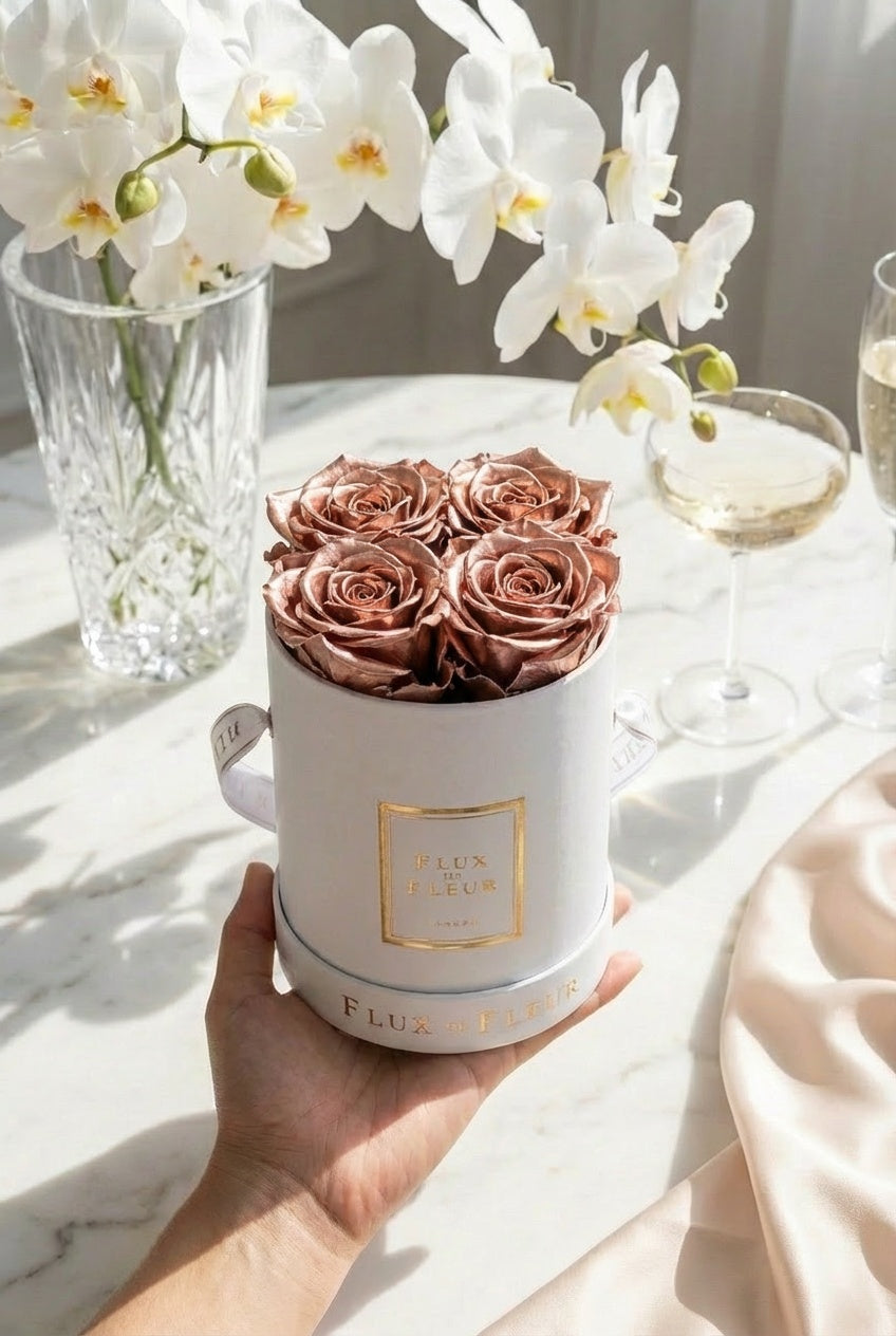 Infinity De Small Round - Roses In A Box