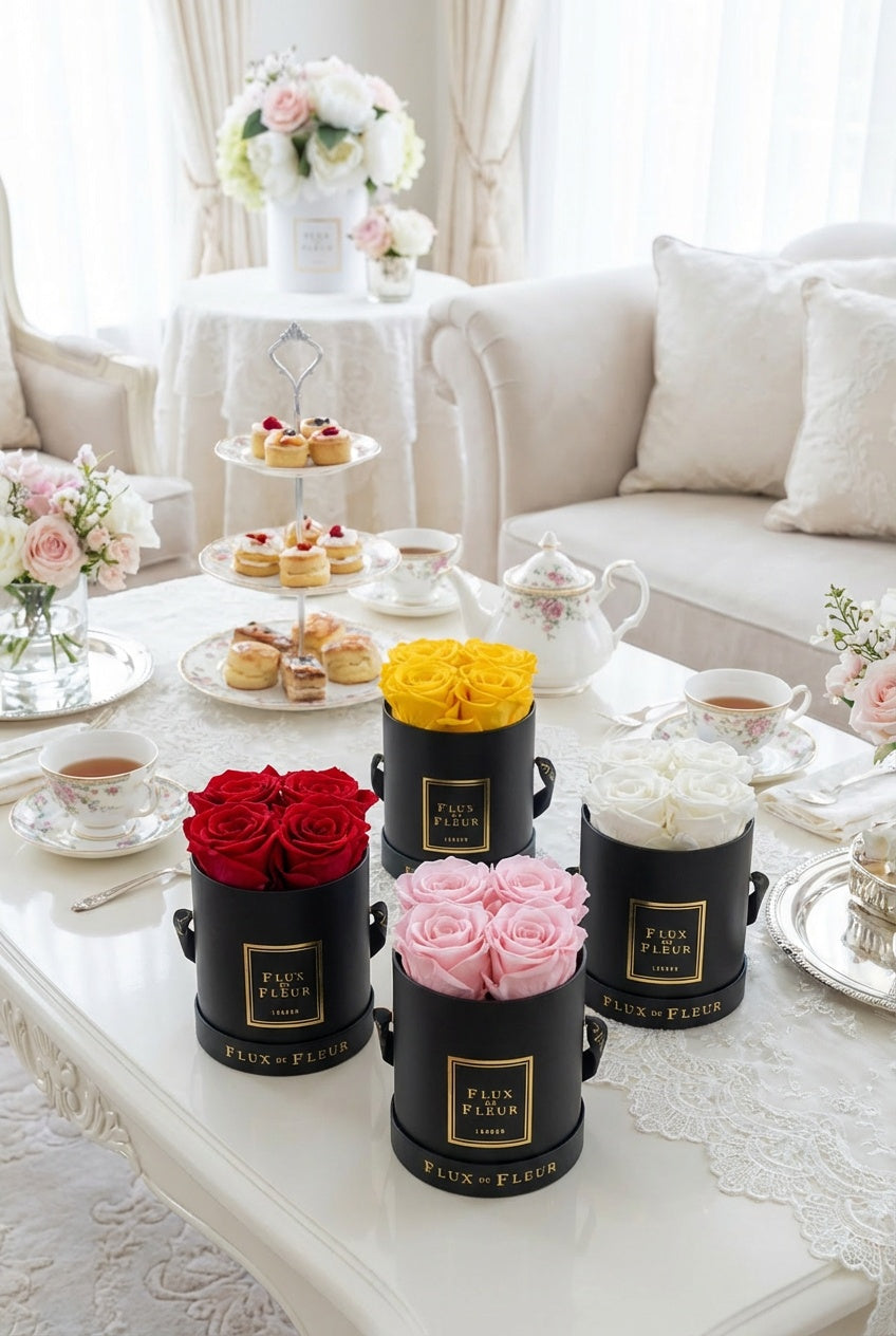 Infinity De Small Round - Roses In A Box