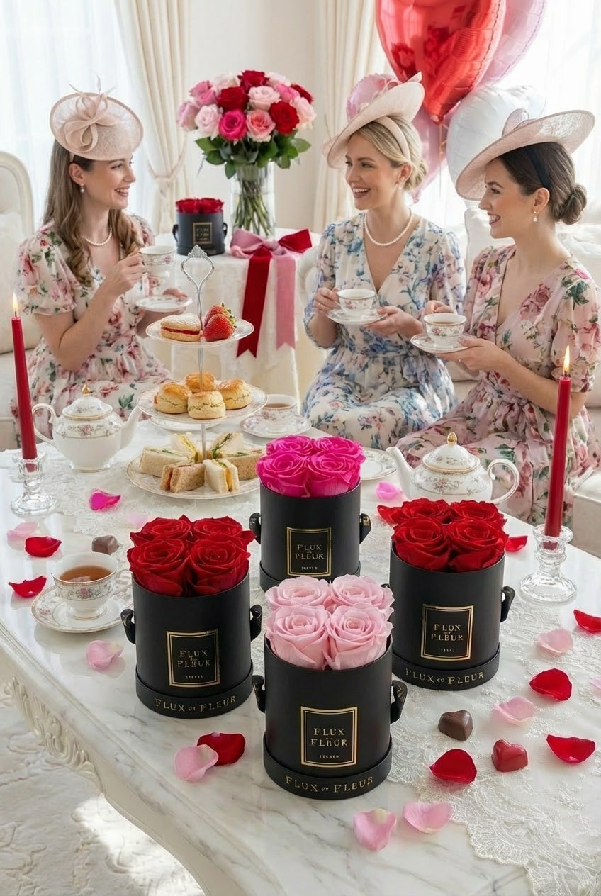 Infinity De Small Round - Roses In A Box