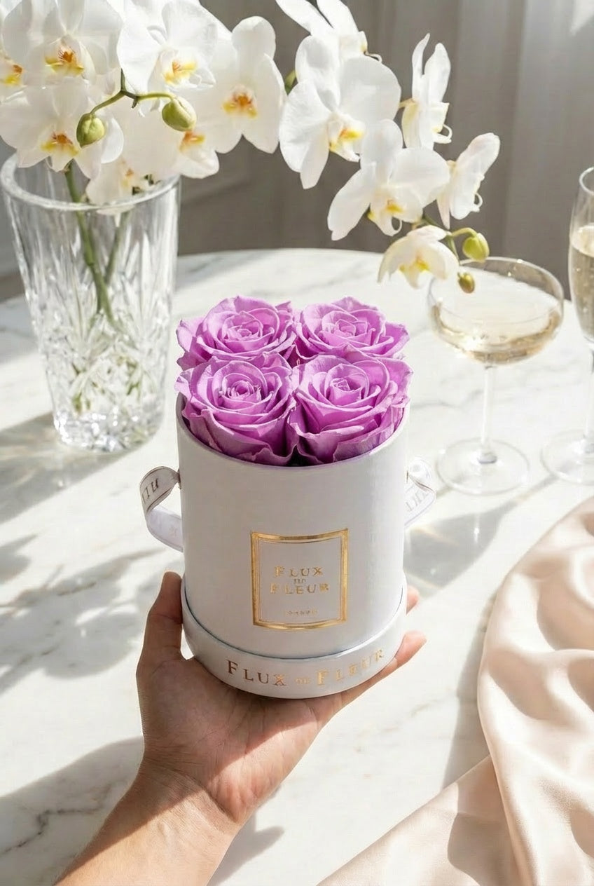 Infinity De Small Round - Roses In A Box