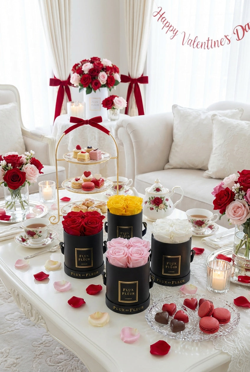 Infinity De Small Round - Roses In A Box