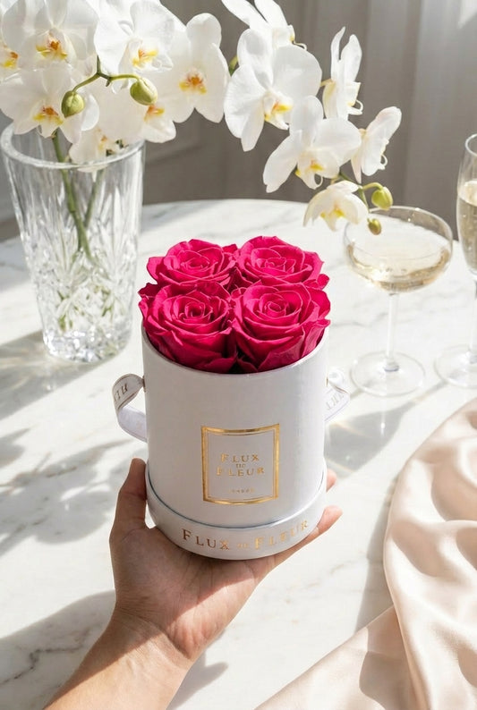 Infinity De Small Round - Roses In A Box