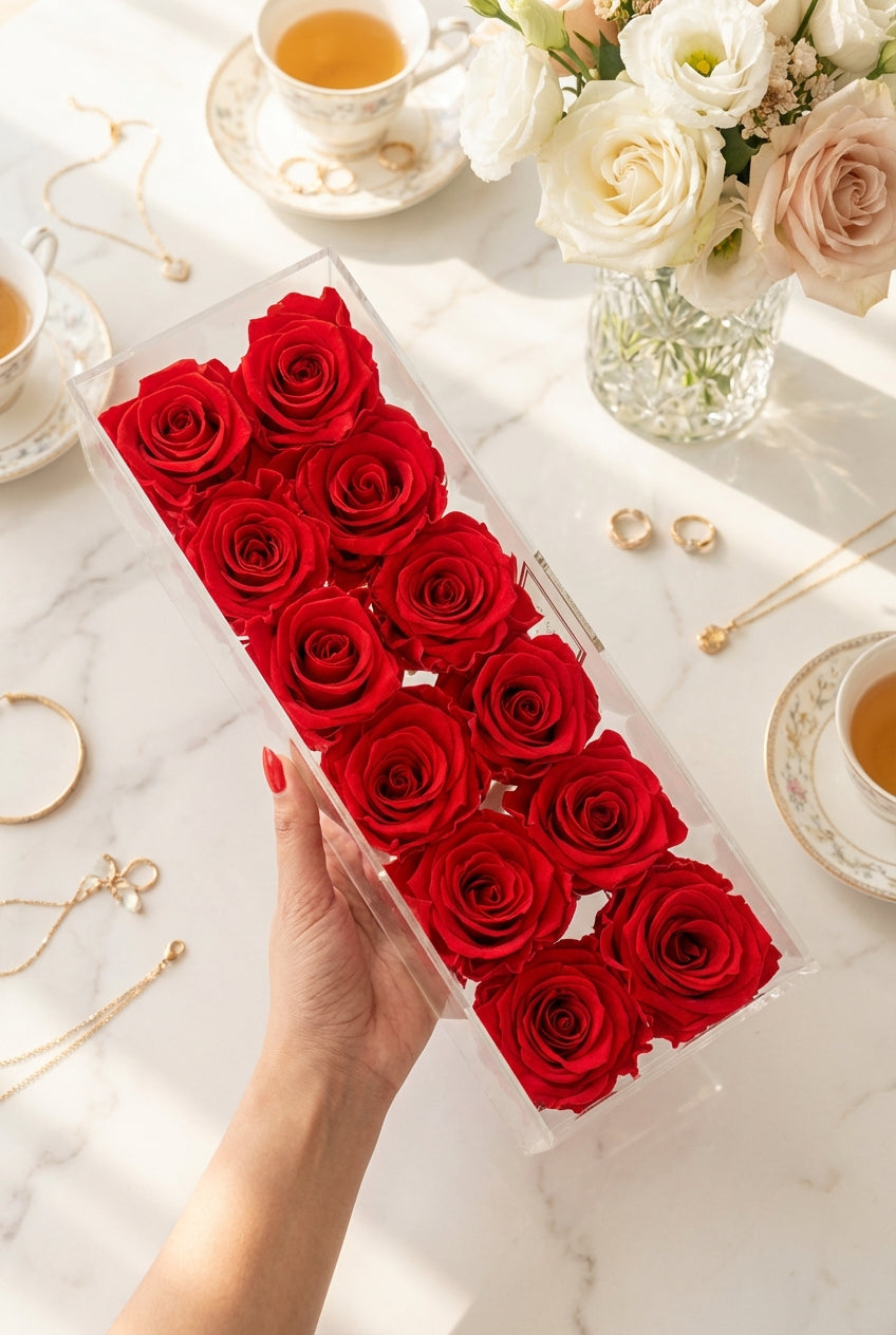 Crystal De Fleur Rectangle