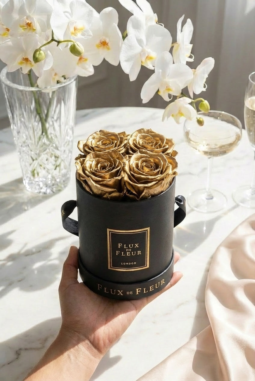 Infinity De Small Round - Roses In A Box