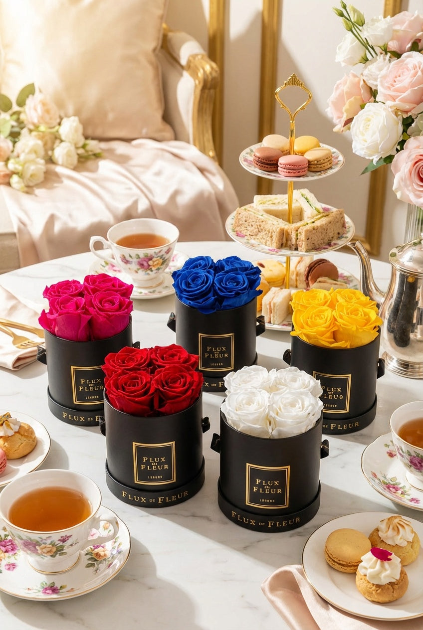 Infinity De Small Round - Roses In A Box