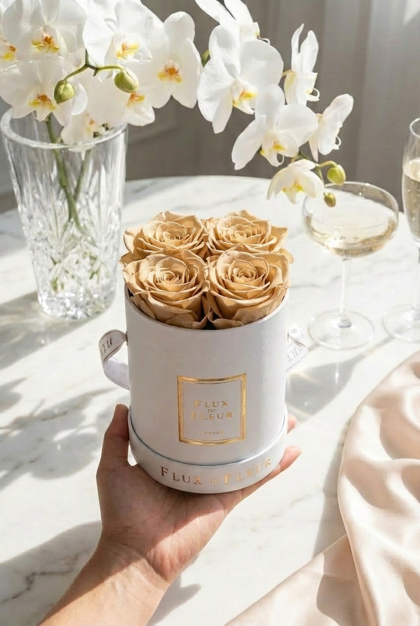 Infinity De Small Round - Roses In A Box