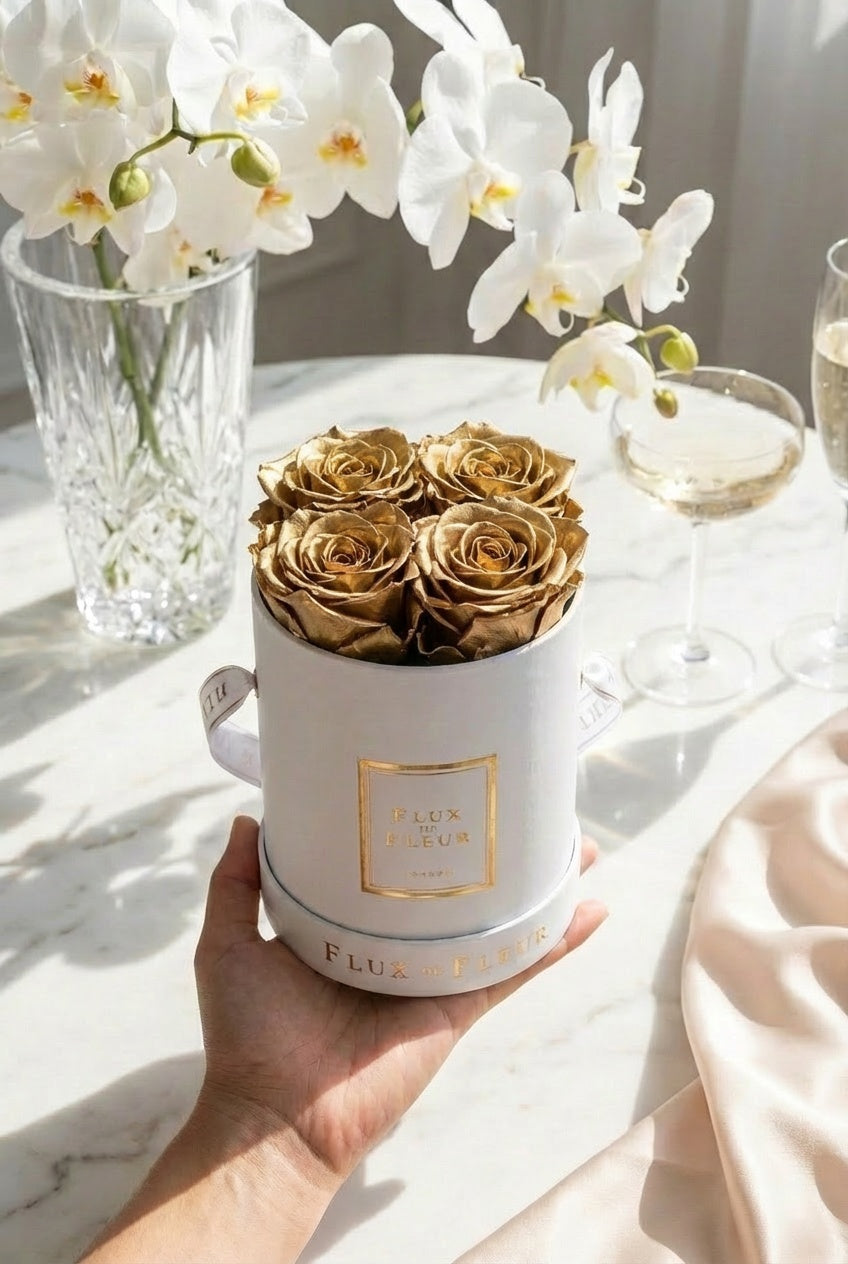 Infinity De Small Round - Roses In A Box