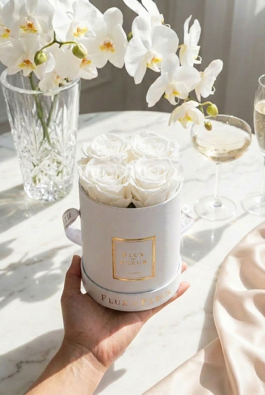 Infinity De Small Round - Roses In A Box