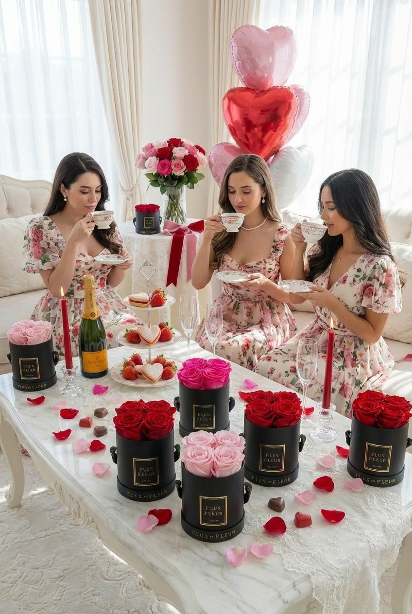 Infinity De Small Round - Roses In A Box