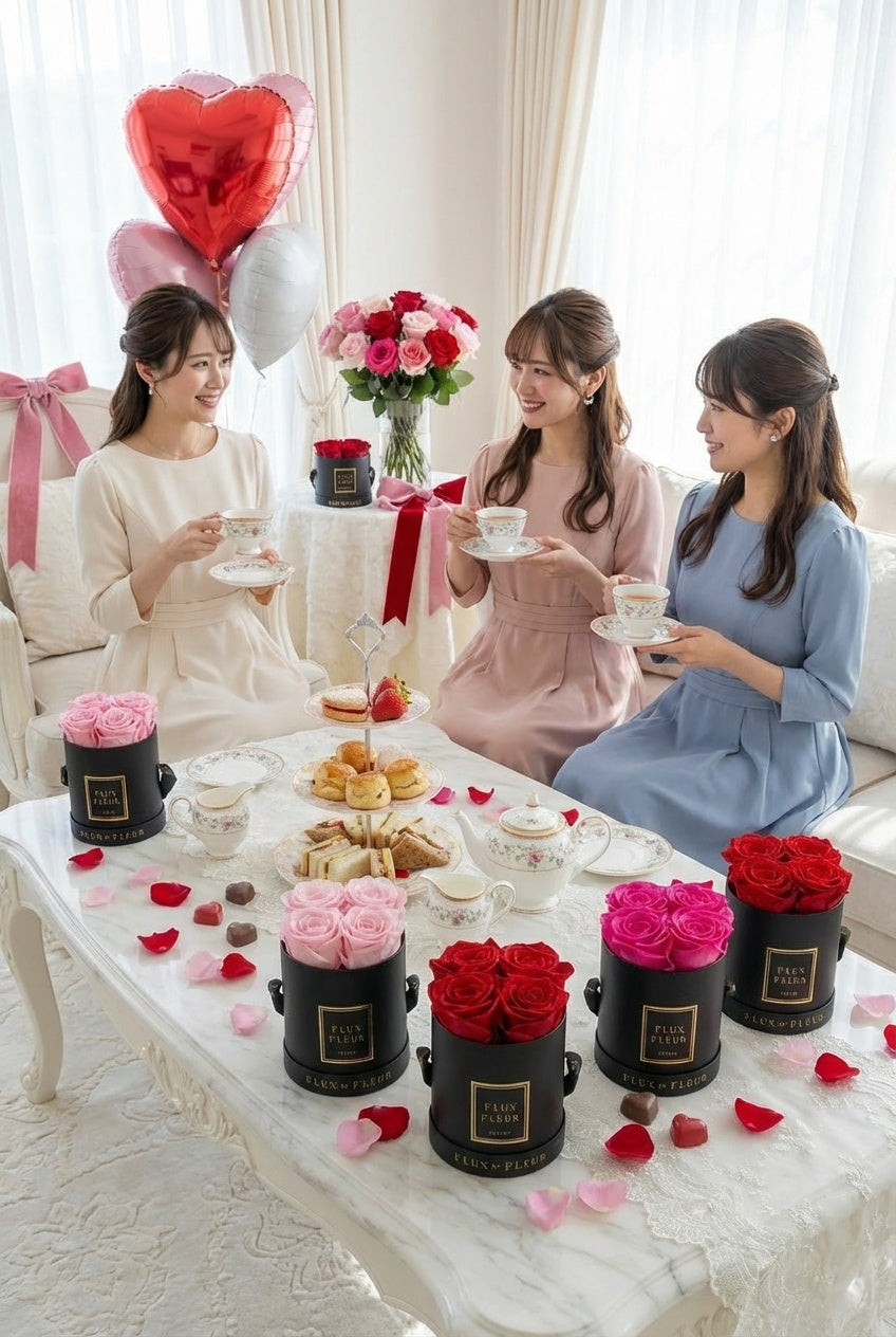 Infinity De Small Round - Roses In A Box