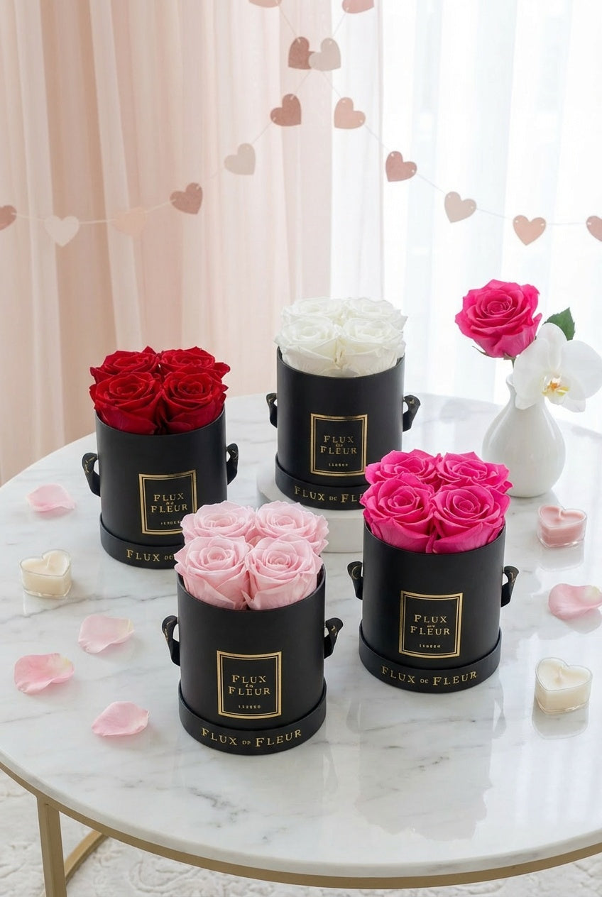 Infinity De Small Round - Roses In A Box