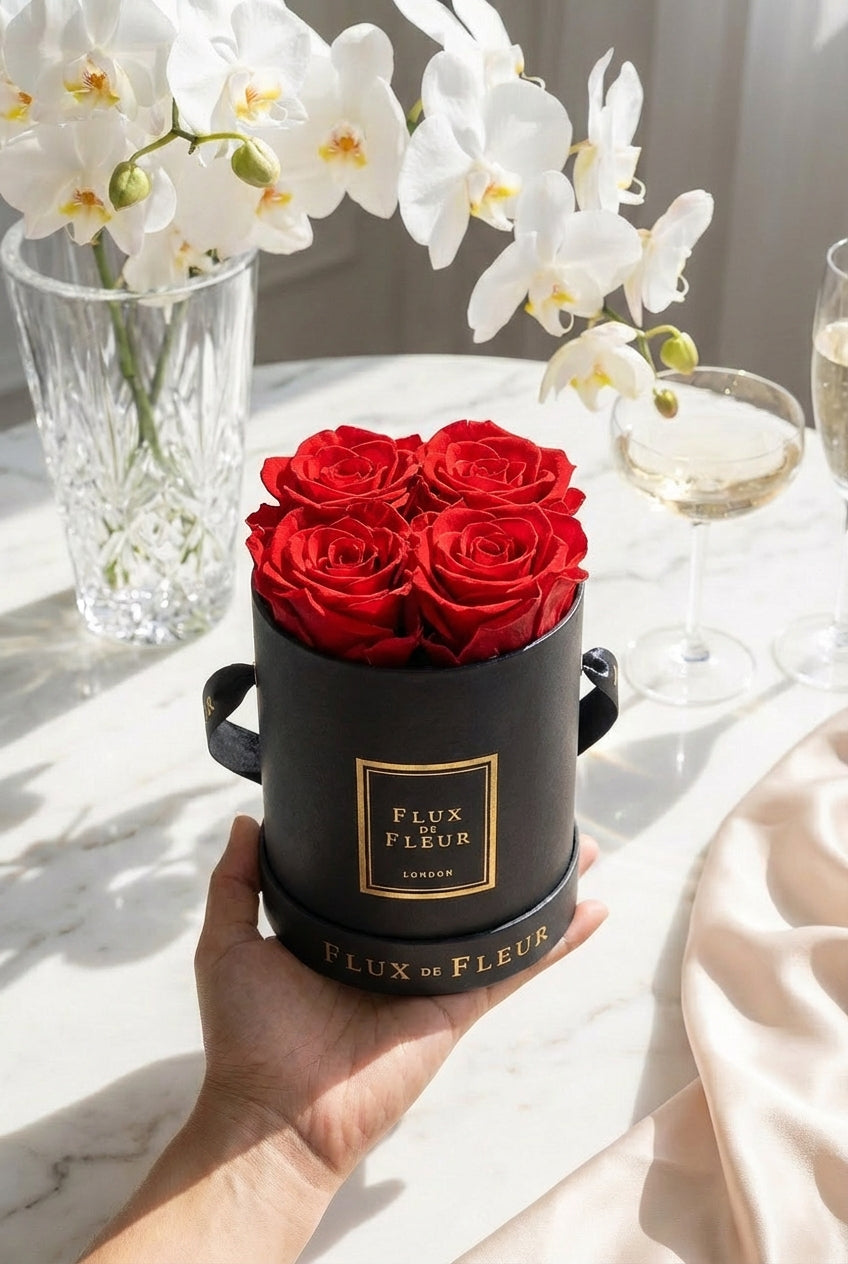 Infinity De Small Round - Roses In A Box