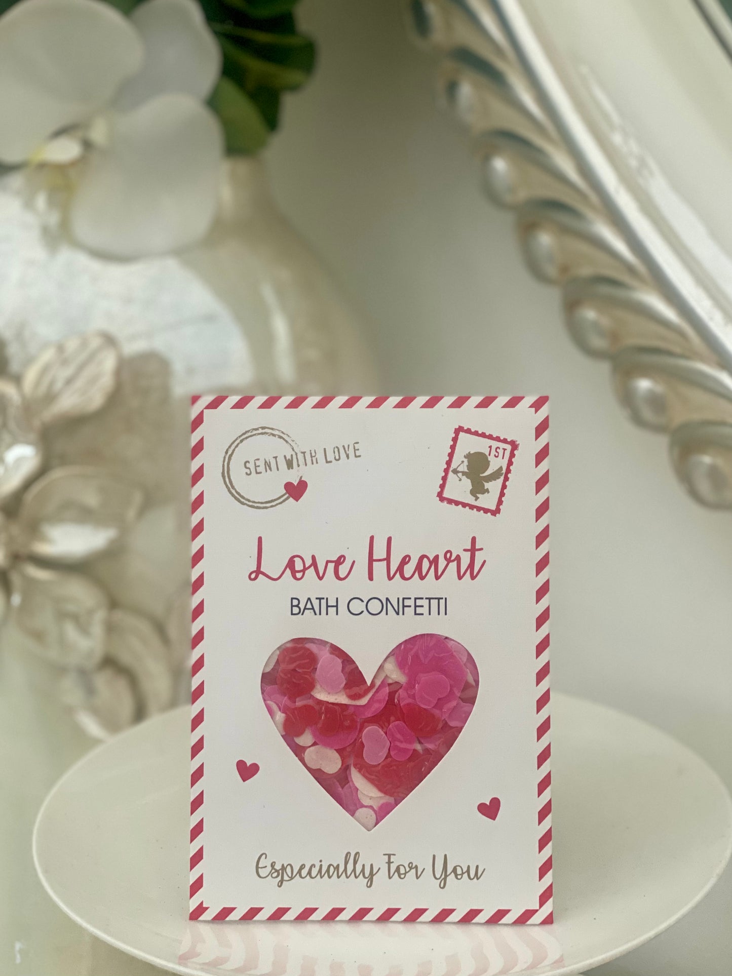 Love Heart Bath Confetti