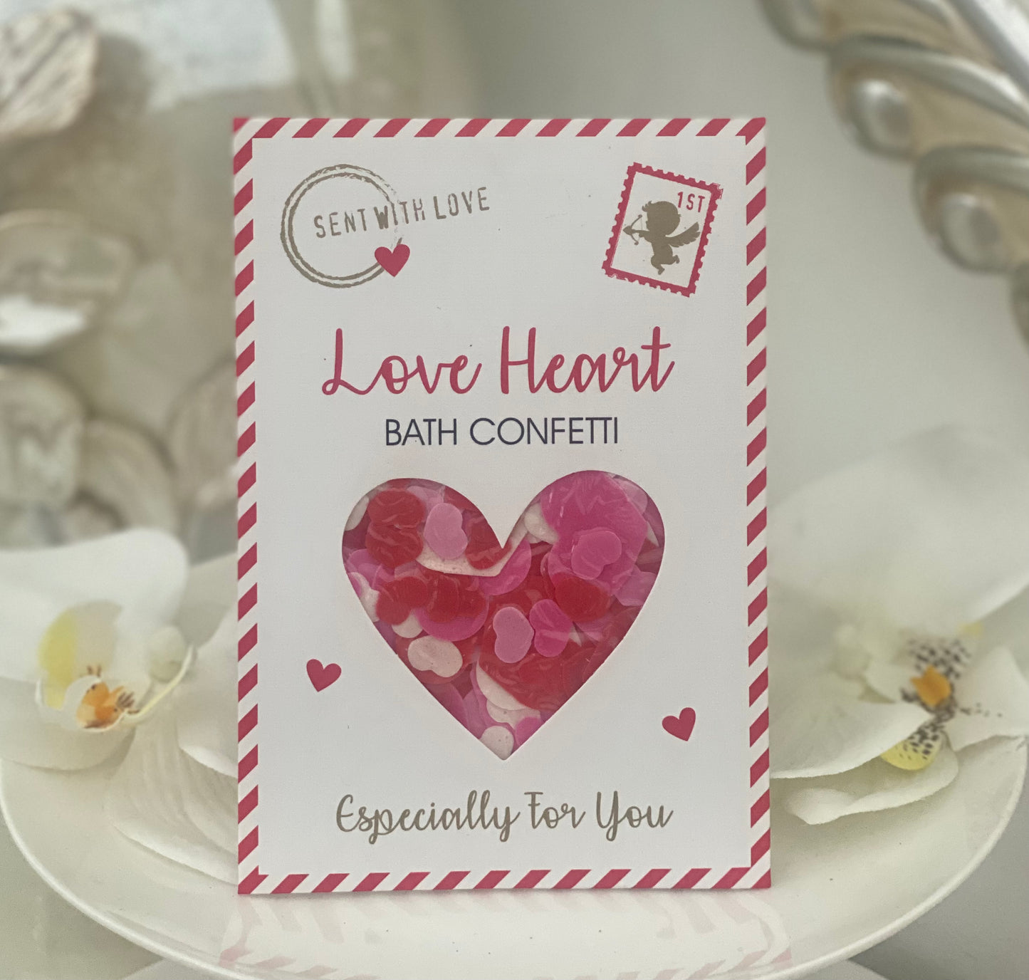 Love Heart Bath Confetti