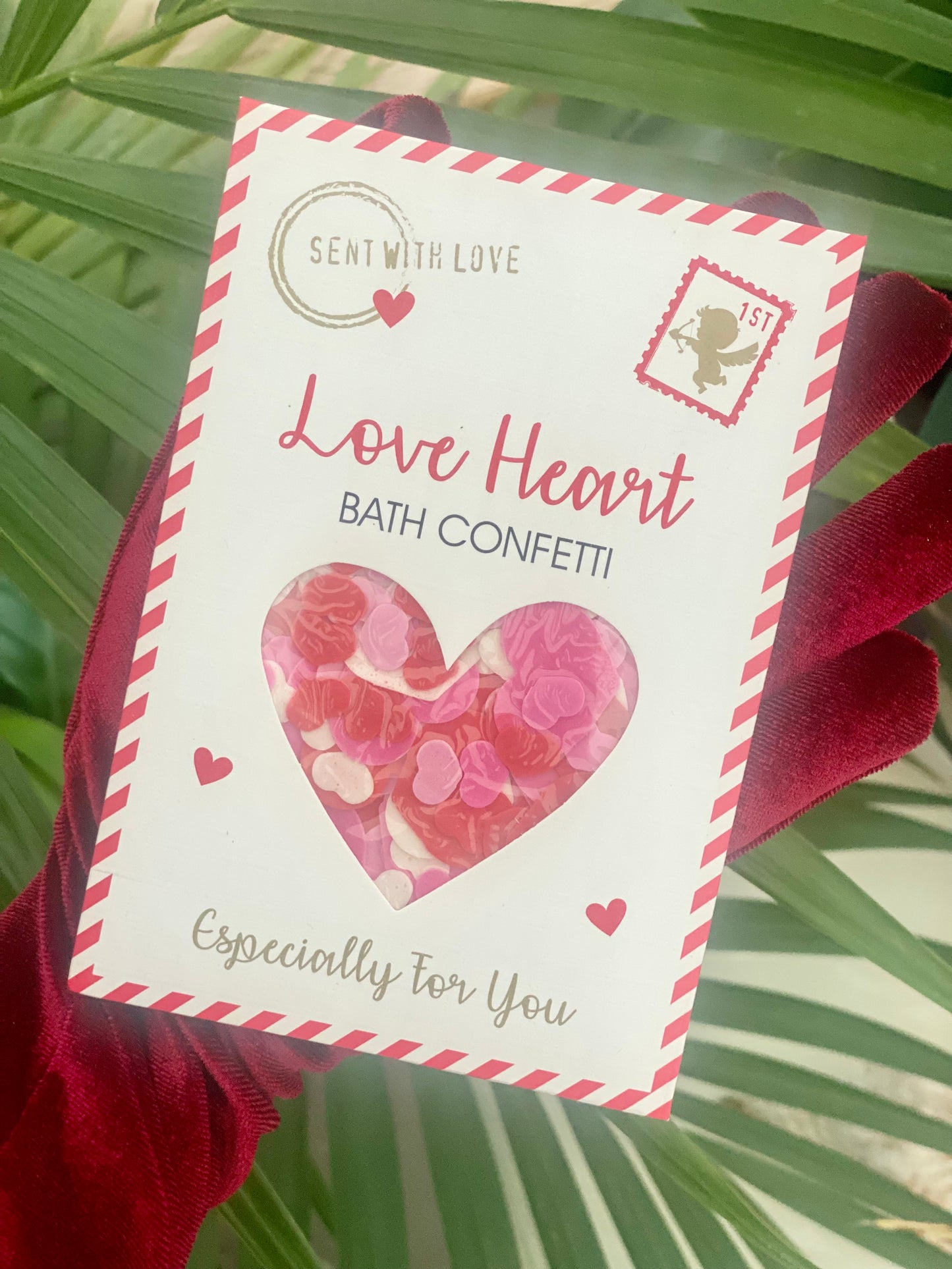 Love Heart Bath Confetti